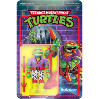 SUPER7 Teenage Mutant Ninja Turtles Reaction Figures Wave 6 Heavy Metal Raph