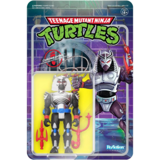 SUPER7 Teenage Mutant Ninja Turtles Reaction Figures Wave 6 Chrome Dome