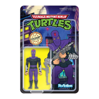 Super 7 Teenage Mutant Ninja Turtles ReAction Foot Soldier Cartoon